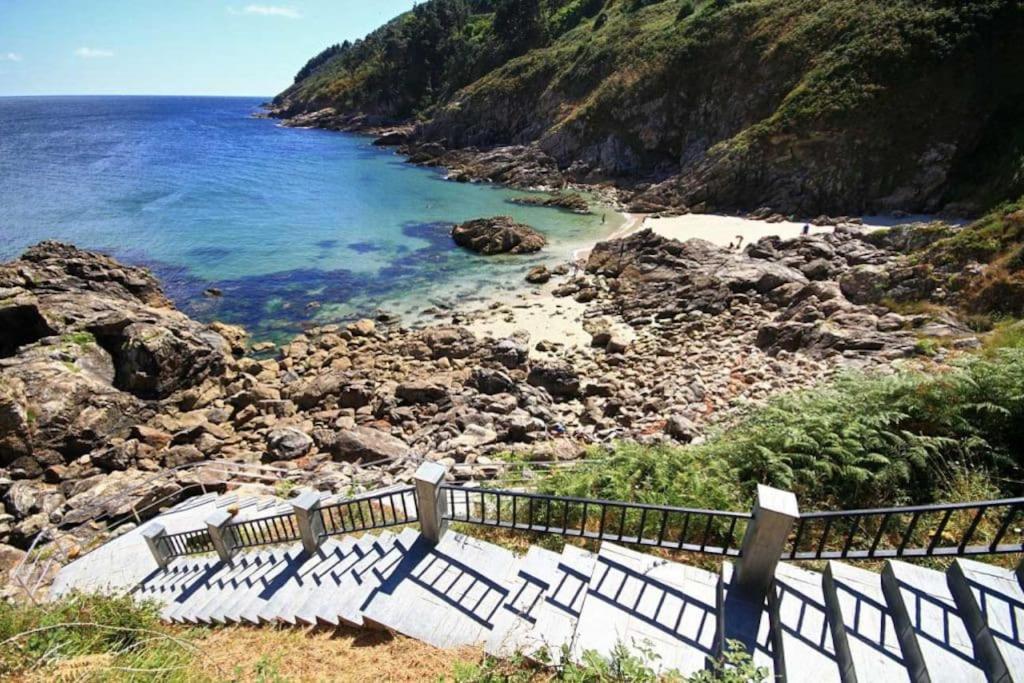 Piso A Capela Con Vistas Al Mar Apartman Finisterre Kültér fotó