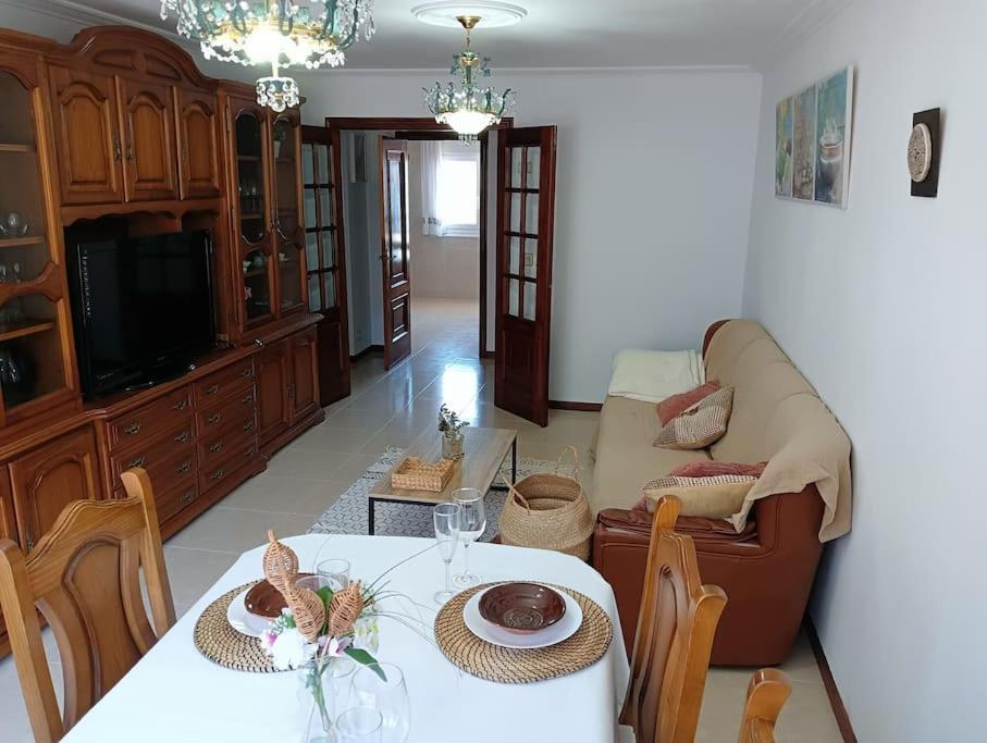 Piso A Capela Con Vistas Al Mar Apartman Finisterre Kültér fotó